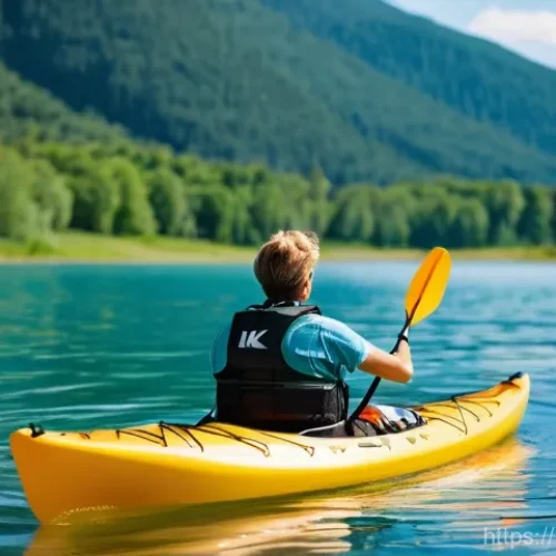카약 구매 가이드 - **Image Prompt: The Versatility of Modern Kayaking**
    A vibrant, sun-drenched scene at a pictures...