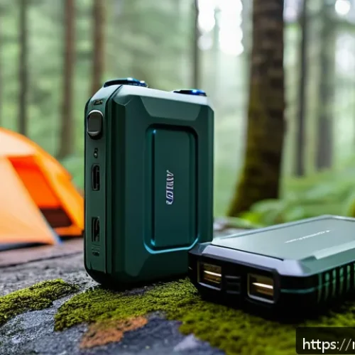 Home 17 캠핑용 배터리 팩 추천 - A compact and rugged portable power bank with a 26,800mAh capacity and IP54-rated dust and water res...